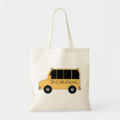 Schoolbus Tote Bag (Voorkant)