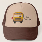  schoolbus trucker pet (Voorkant)