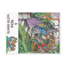 Schoolbus uit het boek "Een Beer met pants"