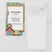 Schoolbus Visitekaartje (Voorkant / Achterkant)