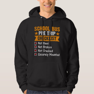Schoolbus voor schoolbus, vóór reis, Appar Hoodie