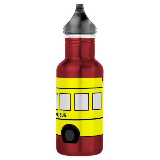 Schoolbus Waterfles (Rechts)