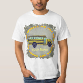 Schoolbus Wheels t-shirt