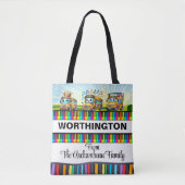 Schoolbus - zie terug. tote bag (Voorkant)