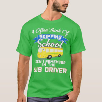 Schoolbusbestuurder T-shirt