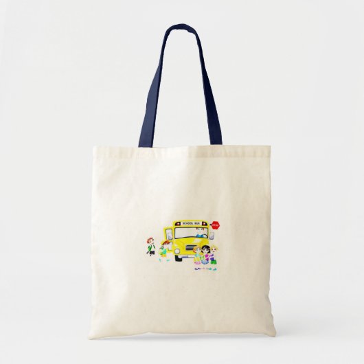 **SCHOOLBUSBESTUURDER** TOTE BAG (Voorkant)
