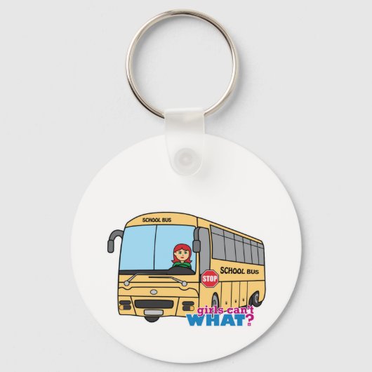 Schoolbusbestuurderslicht/rood Sleutelhanger (Voorkant)
