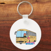 Schoolbusbestuurderslicht/rood Sleutelhanger (Voorkant)