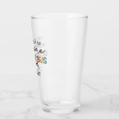 Schoolbusbestuurderswaardering Funny Gift Glas (Links)