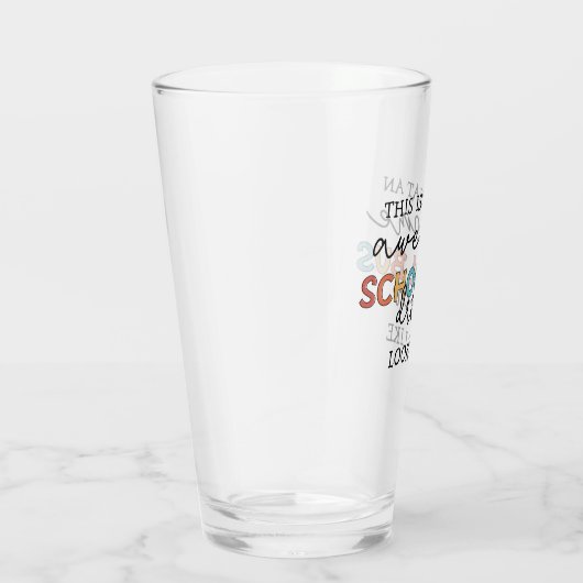 Schoolbusbestuurderswaardering Funny Gift Glas (Rechts)