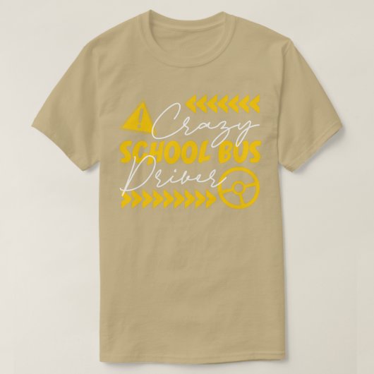 Schoolbuschauffeur 42 t-shirt (Design voorkant)