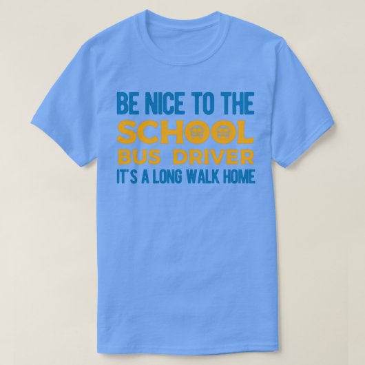 Schoolbuschauffeur 46 t-shirt (Design voorkant)
