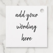 schoolbuschauffeur bedankt je voor je extra kilome bedankjes labels (Achterkant)