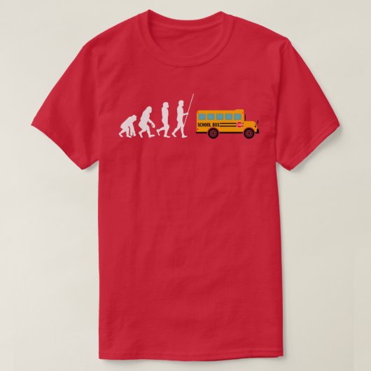 Schoolbuschauffeur en schoolbusexploitant 6 t-shirt (Design voorkant)