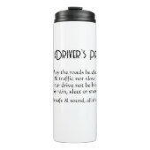 Schoolbuschauffeur Gebed Thermosbeker (Voorkant)