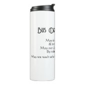 Schoolbuschauffeur Gebed Thermosbeker (Gedraaid links)