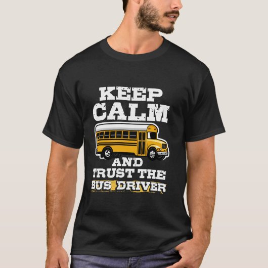 Schoolbuschauffeur Humor Grappige Buschauffeur Vro T-shirt (Voorkant)