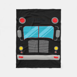 Schoolbuschauffeur kostuum Halloween Fun Volwassen Fleece Deken