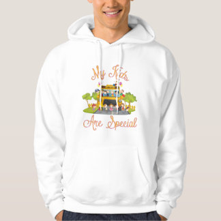 Schoolbuschauffeur Mijn kinderen zijn speciaal Hoodie