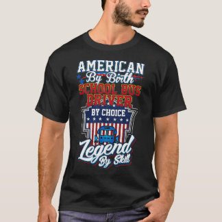 Schoolbuschauffeur naar keuze t-shirt