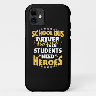 Schoolbuschauffeur omdat studenten helden nodig he Case-Mate iPhone case