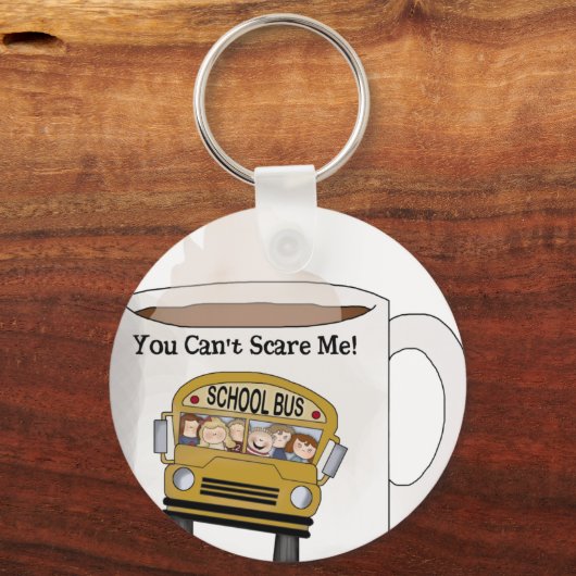 Schoolbuschauffeur Sleutelhanger (Voorkant)