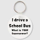 Schoolbuschauffeur Sleutelhanger (Voorkant)