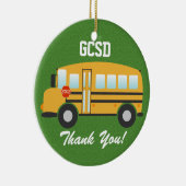 Schoolbuschauffeur - SRF Keramisch Ornament (Rechts)