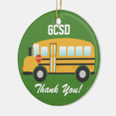 Schoolbuschauffeur - SRF Keramisch Ornament (Links)