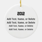 Schoolbuschauffeur - SRF Keramisch Ornament (Achterkant)