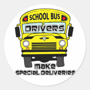 Schoolbuschauffeur Stickers