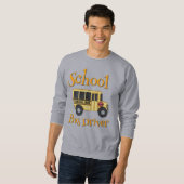 Schoolbuschauffeur Sweatshirt (Voorkant volledig)