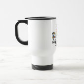 Schoolbuschauffeur T-shirts en cadeautjes. Reisbeker (Links)