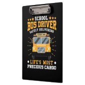 Schoolbuschauffeur veilig leveren klembord (Links)