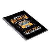 Schoolbuschauffeur veilig leveren notitieboek (Rechterzijde)