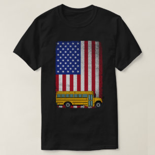 Schoolbuschauffeur Verenigde Staten Amerikaanse vl T-shirt