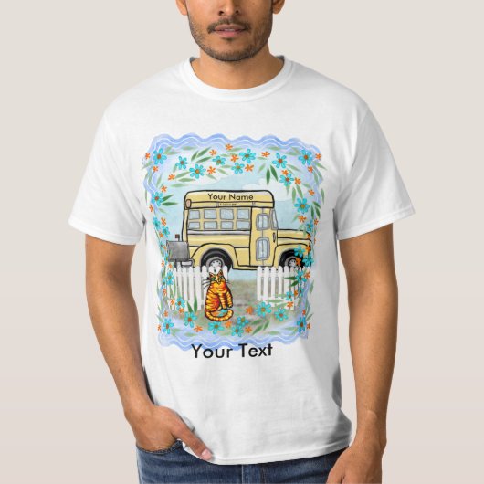 schoolbusdag t-shirt (Voorkant)