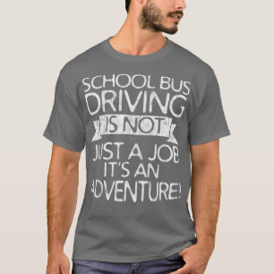 Schoolbusrijden is niet alleen een taak Itx27s en T-shirt