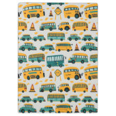 Schoolbussen Klembord (Achterkant)