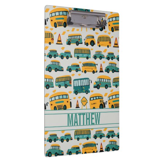 Schoolbussen Klembord (Rechts)