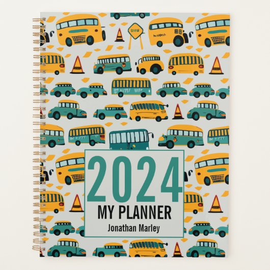 Schoolbussen Planner (Voorkant)