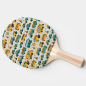 Schoolbussen Tafeltennisbatje (Zijkant)