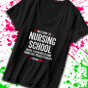 Schoolcadeautje voor verpleegkundigen - Student vo T-shirt