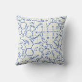 Schoolchemisch patroon kussen (Achterkant)