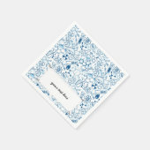 Schoolchemisch patroon servet (Hoek)