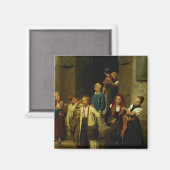 Schoolchildren Watching a Boy Cry, 1861 Magneet (Voorkant / Achterkant)