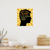 Schoolcitaat van Anthony J. D'Angelo 18"X20" Poster (Keuken)