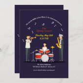 Schoolconcert Kaart (Voorkant / Achterkant)