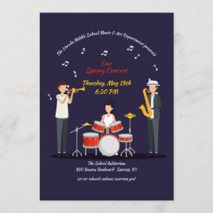 Schoolconcert Kaart