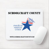 Schoolcraft County MRC Mousepad Muismat (Met muis)